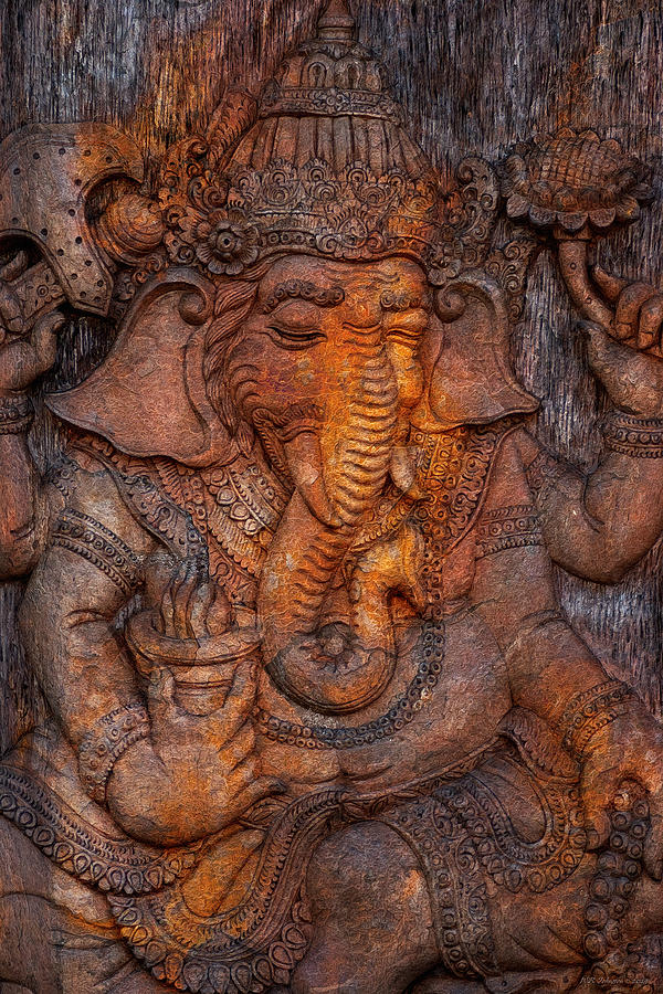 Ganesh 2 Photograph by WB Johnston