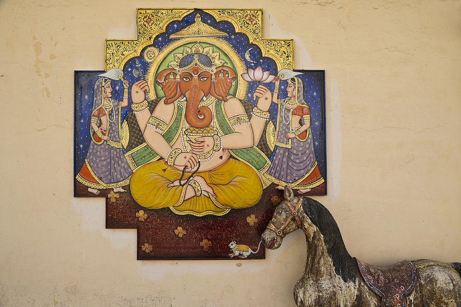 Ganesh the Elephant God Photograph by Michele Burgess