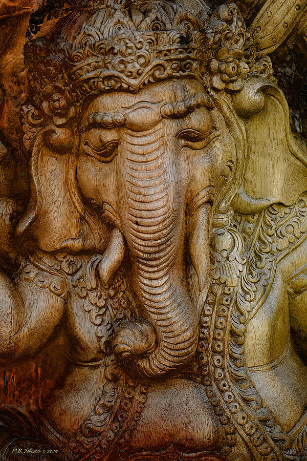 Ganesh Photograph by WB Johnston
