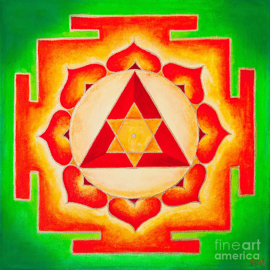 Ganesh Yantra is a powerful tool that removes all the obstacles Photograph by Raimond Klavins