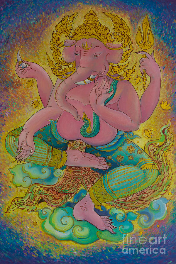 Ganesha God of Hindu Photograph by Tosporn Preede