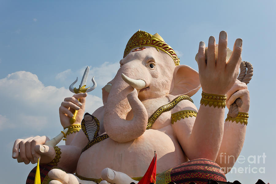 Ganesha statue Photograph by Tosporn Preede