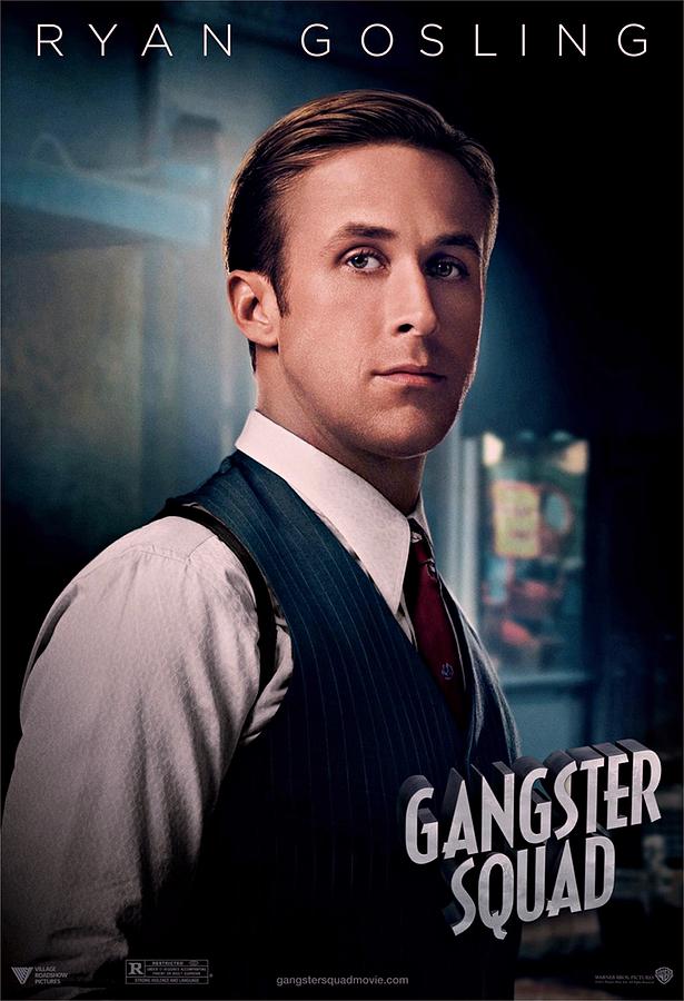 Josh Brolin Photograph - Gangster Squad Gosling by Movie Poster Prints