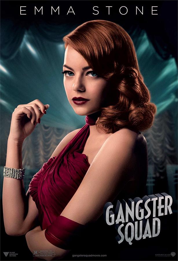 Gangster Squad  Stone Photograph by Movie Poster Prints