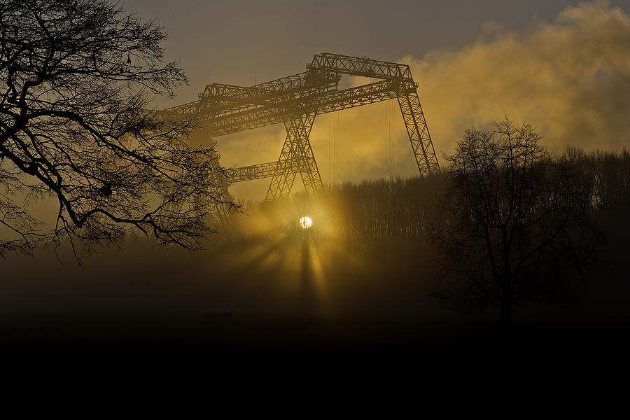 Gantry Sunrise Photograph by Glenn Woodell