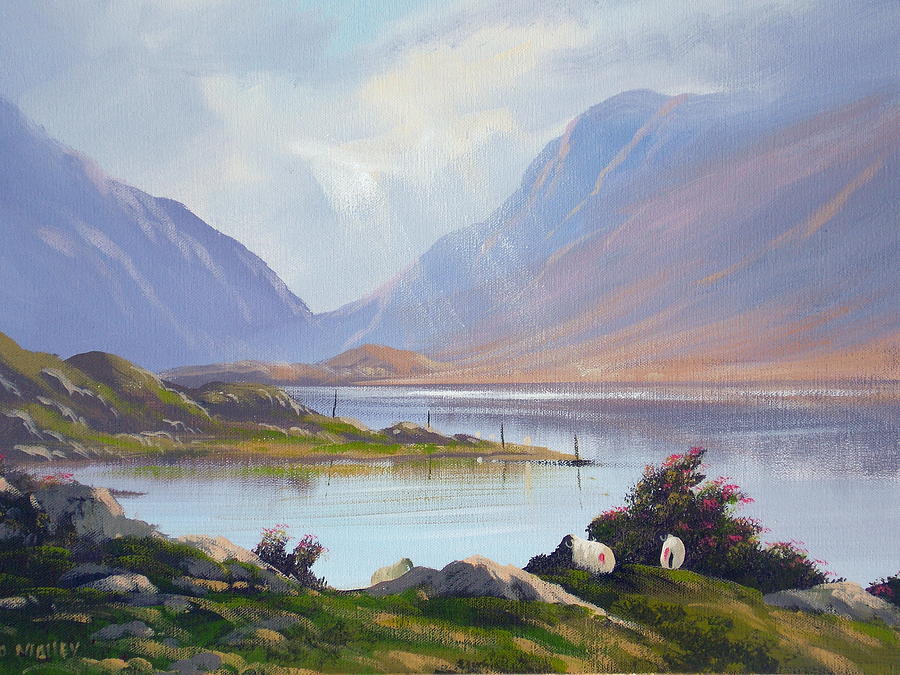 Gap Of Dunloe Painting by Cathal O malley