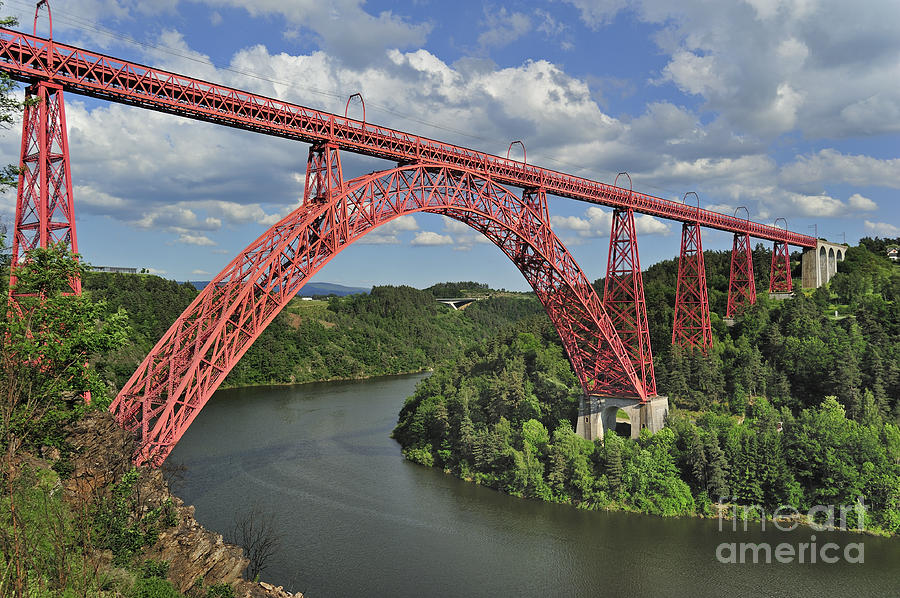 Bridge Photograph - Garabit Viaduct by Arterra Picture Library