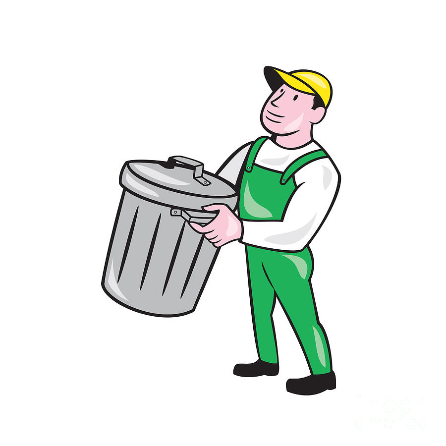 Garbage Man Cartoon