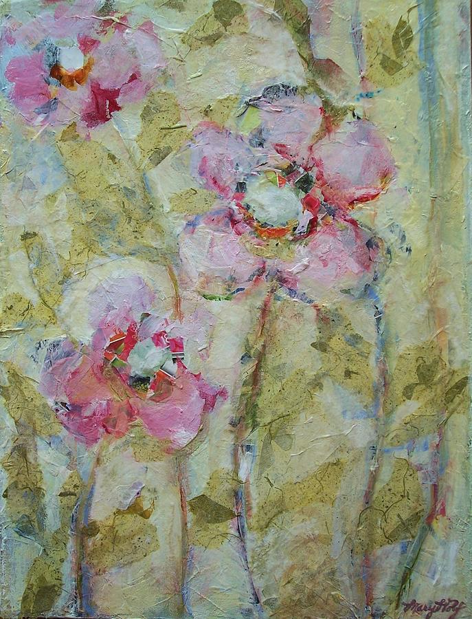 Garden Bliss Painting by Mary Wolf