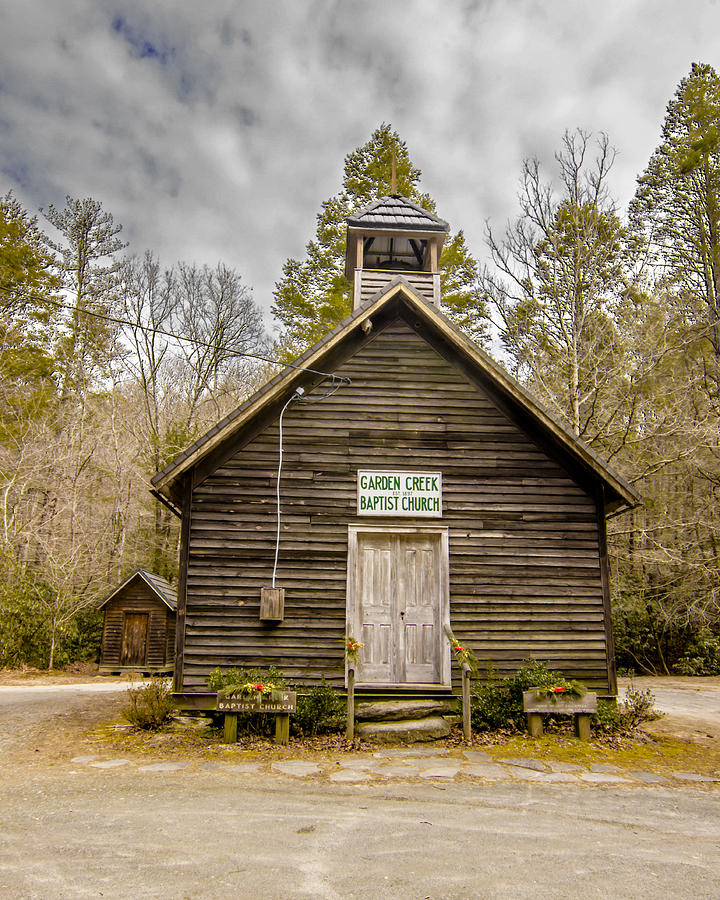 Wilkes County Photograph - Garden Creek Baptist Church by Stephen Brown