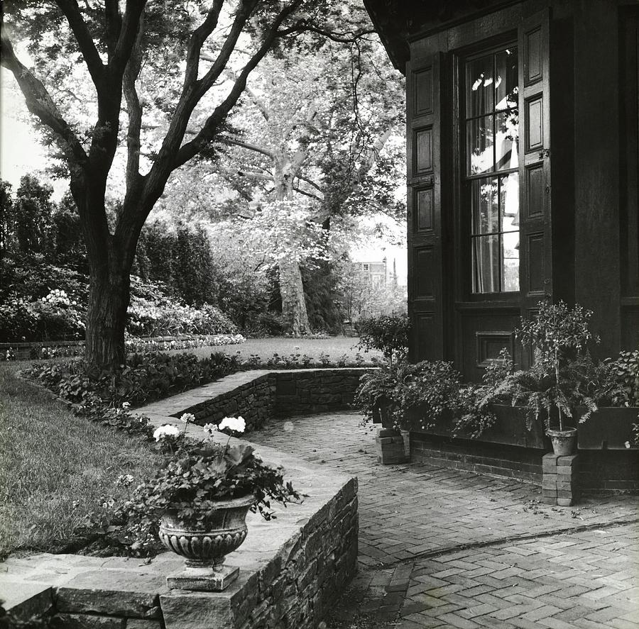 Garden Designed By J Duke Moody Photograph by Ralph Bailey