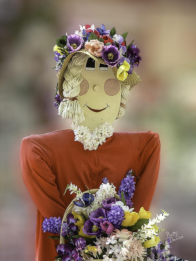 Flower Photograph - Gardening Gal by Betty Denise