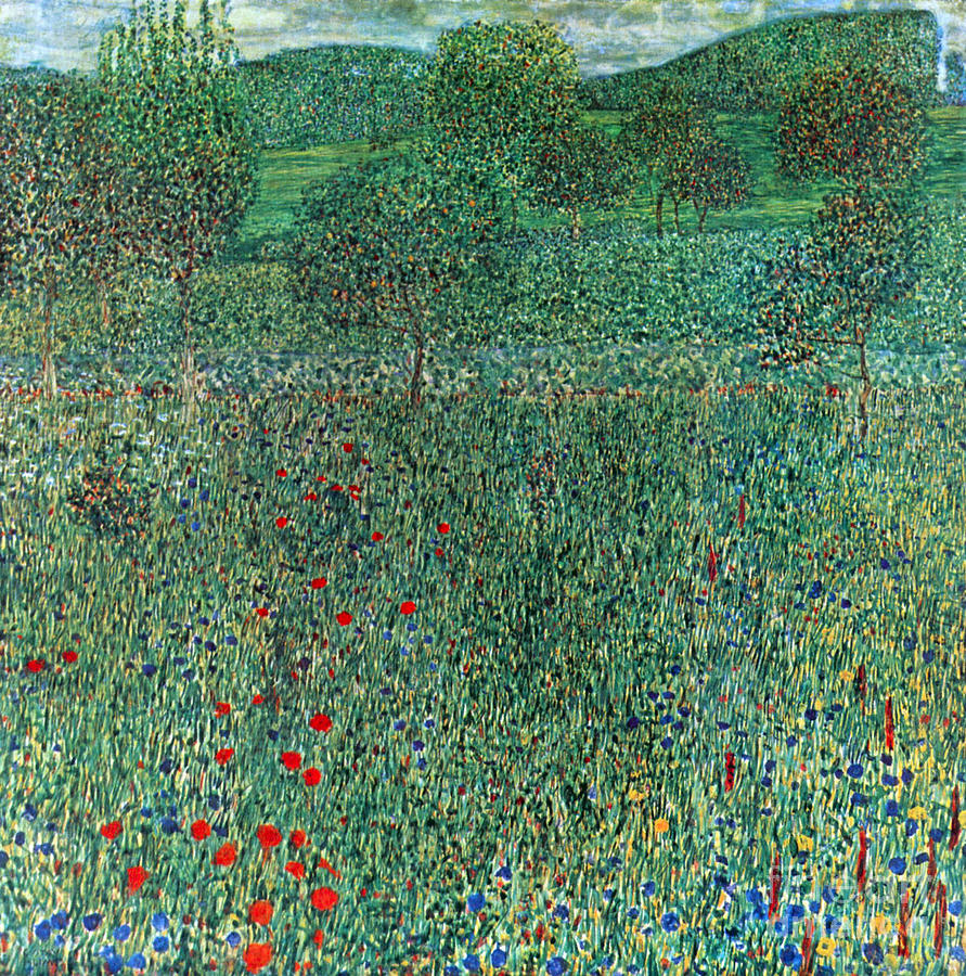 Gustav Klimt Painting - Garden Landscape by Alan Wynne