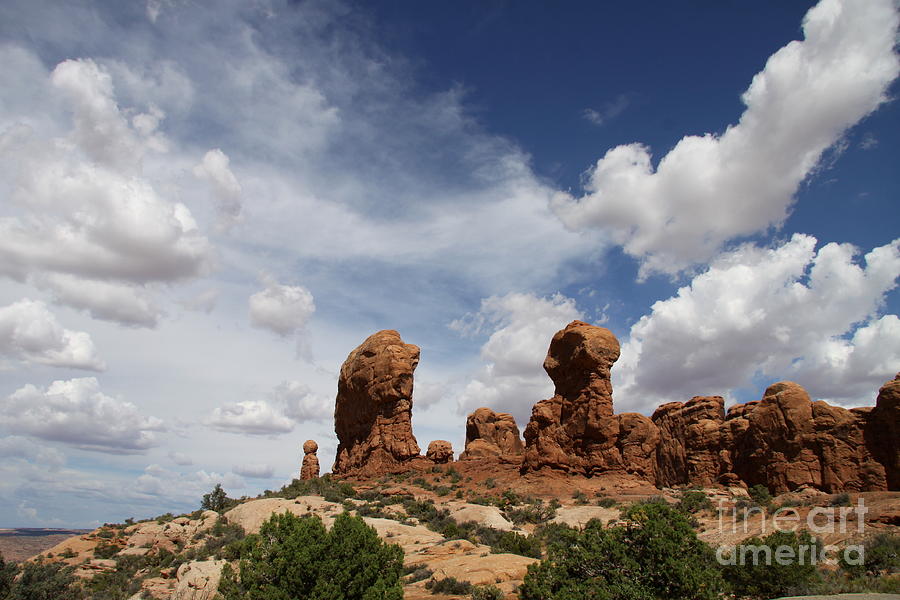 Arches National Park Photograph - Garden Of Eden by Christiane Schulze Art And Photography