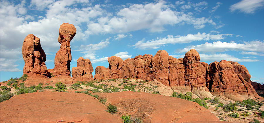 Garden Of Eden Rock Formations Photograph by Tony Craddock/science Photo Library