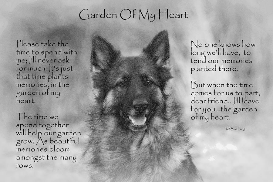 Inspirational Photograph - Garden Of My Heart by Sue Long