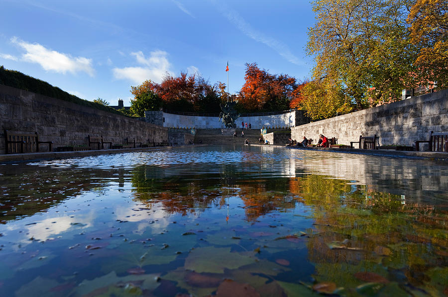 Tree Photograph - Garden Of Remembrance, Parnell Square by Panoramic Images