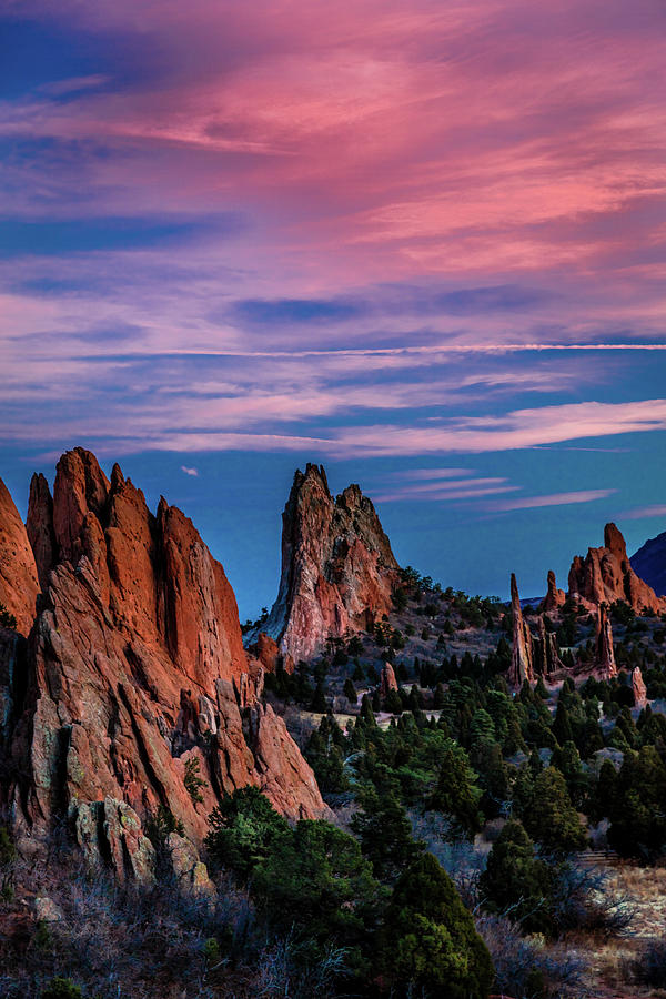 Garden Of The Gods, Coloardo Springs Photograph by Panoramic Images
