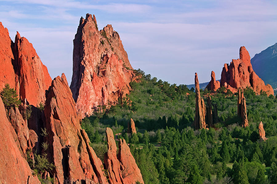 Garden Of The Gods Fountain Formation Photograph by Wholden