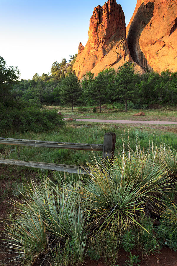 Nature Photograph - Garden of the Gods in Morning Sun by Richard Smith