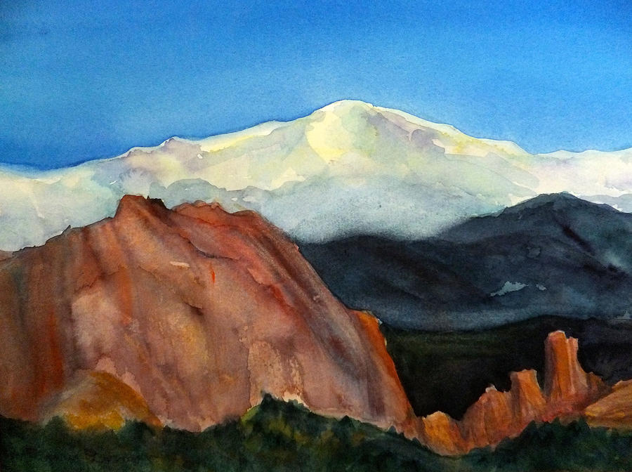 Garden of the Gods Painting by Mary Gorman