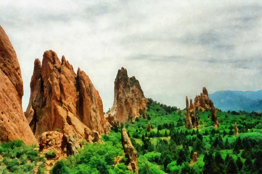 Garden of the Gods Photograph by Michelle Calkins