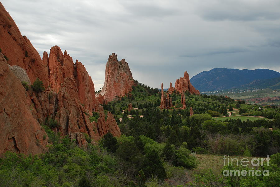 Garden of the Gods Photograph by Ron Roberts