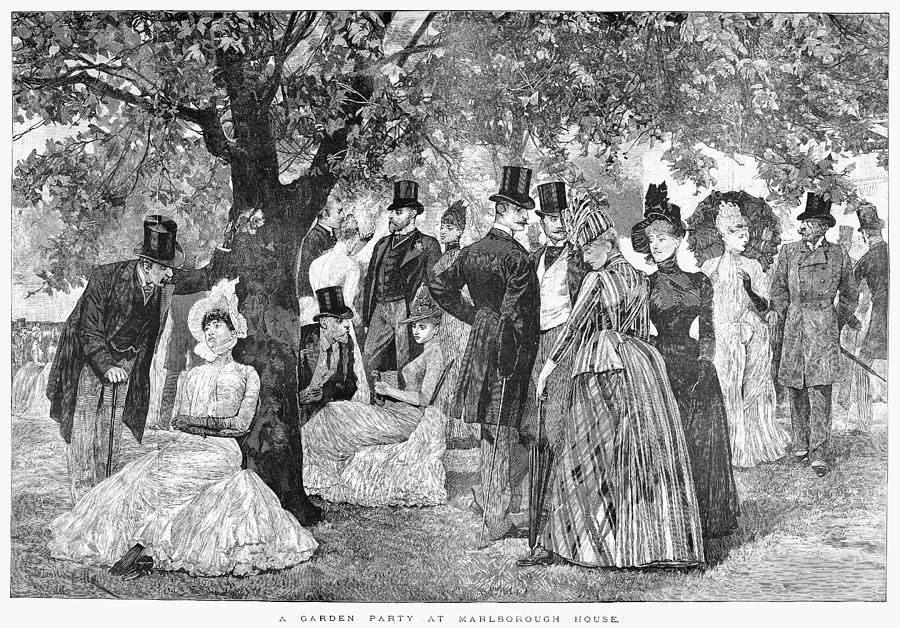 Garden Party, 1888 Photograph by Granger