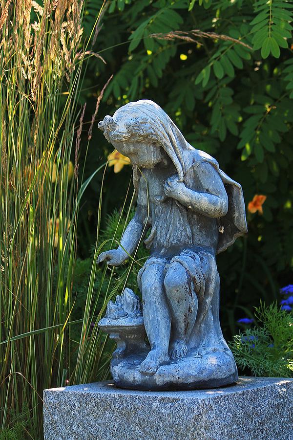 Garden Statuary Photograph by Michael Saunders