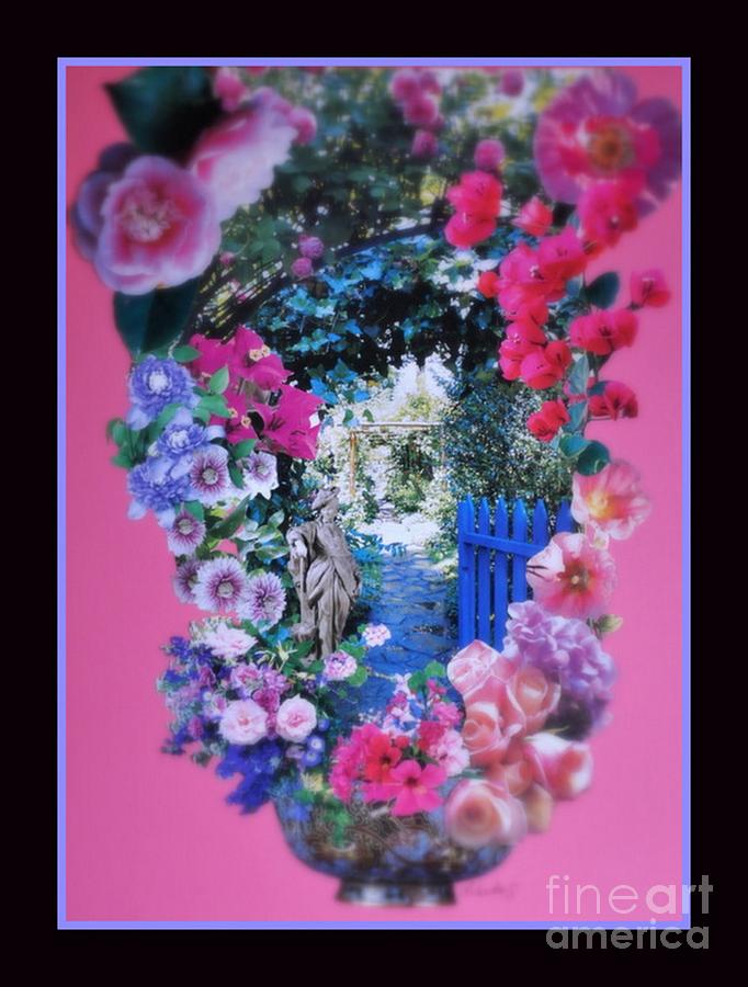 Flower Mixed Media - Garden by Sylvie Leandre