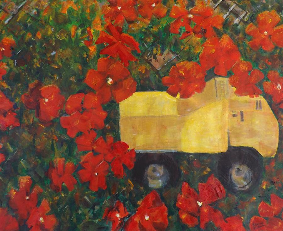 Garden Tonka Painting by Sherry Killam