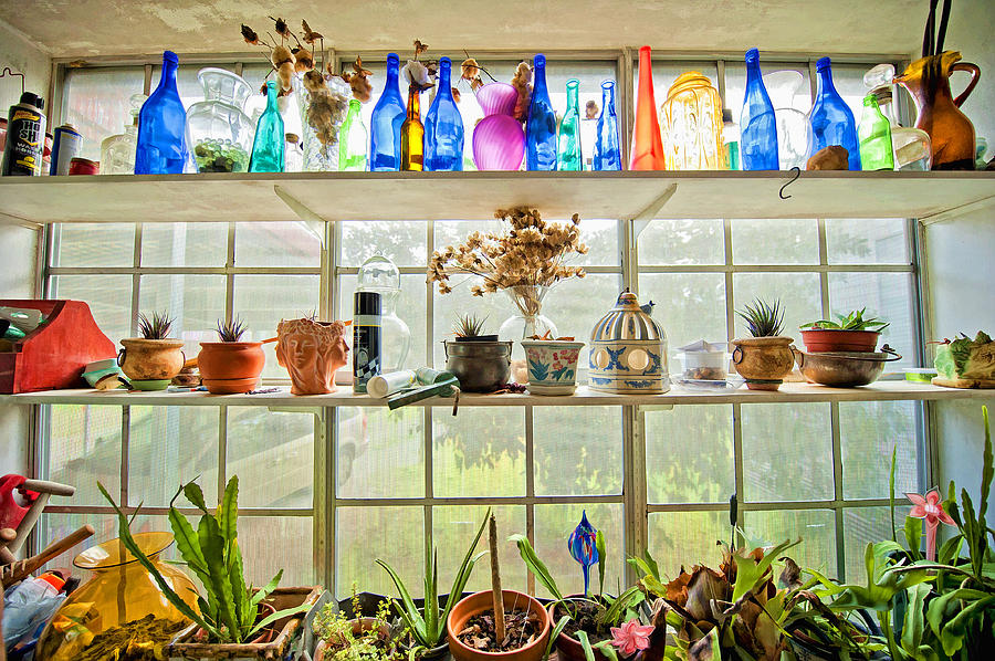 Gardeners Window Photograph by Bonnie Barry