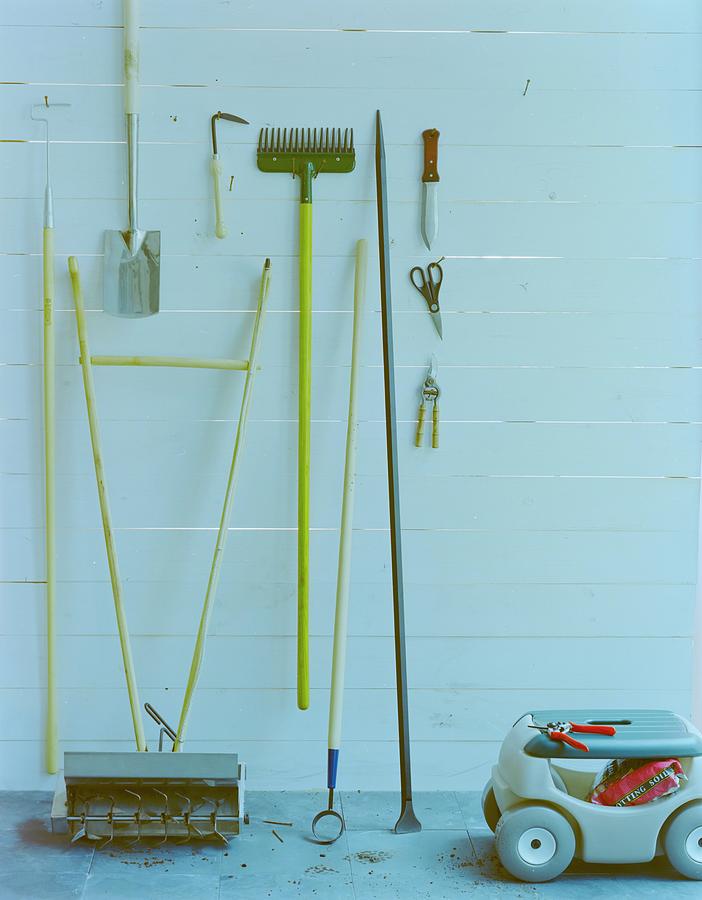 Gardening Tools Photograph by Romulo Yanes