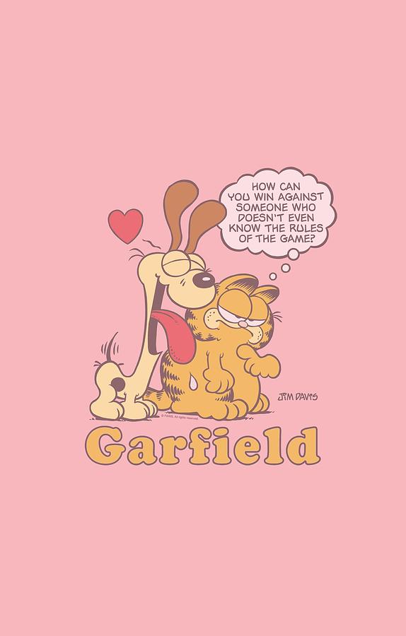 Cat Digital Art - Garfield - Cant Win by Brand A