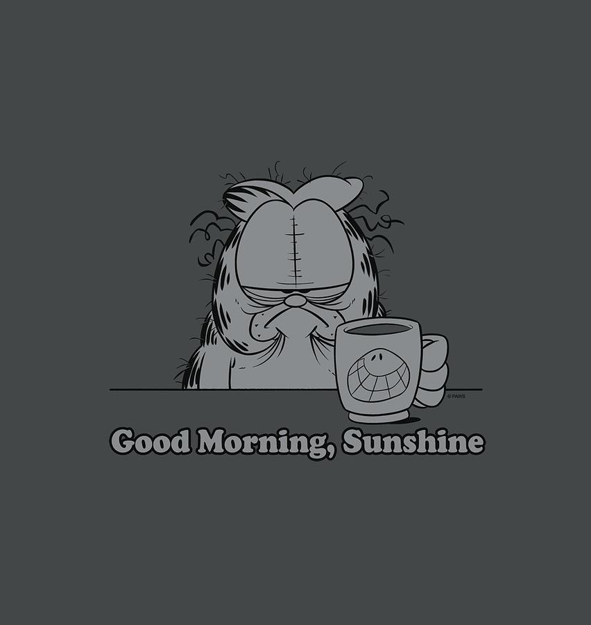 Cat Digital Art - Garfield - Good Morning Sunshine by Brand A