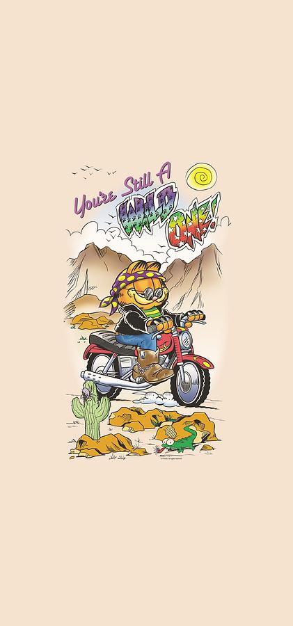 Garfield Digital Art - Garfield - Wild One by Brand A Garfield Digital Art - Garfield - Wild One by Brand A