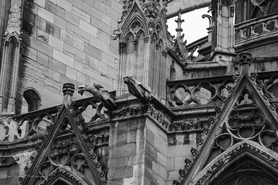 Gargoyles of Notre Dame Photograph by Ross Henton