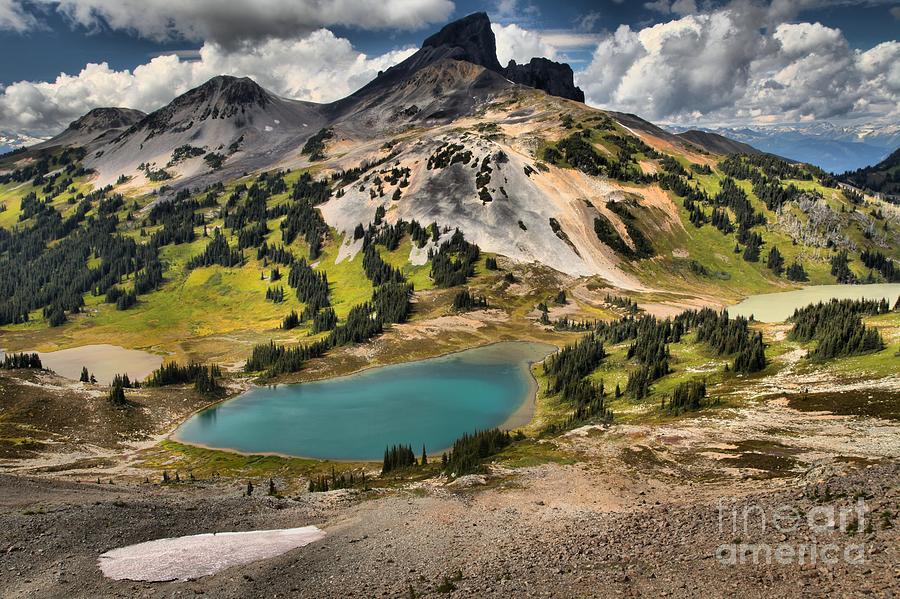 Garibaldi Black Tusk Lake And Glacier Photograph by Adam Jewell