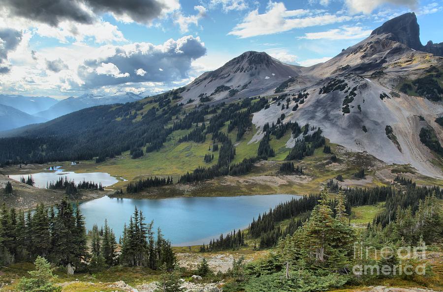 Landscape Photograph - Garibaldi Glacier Mountain Lakes by Adam Jewell