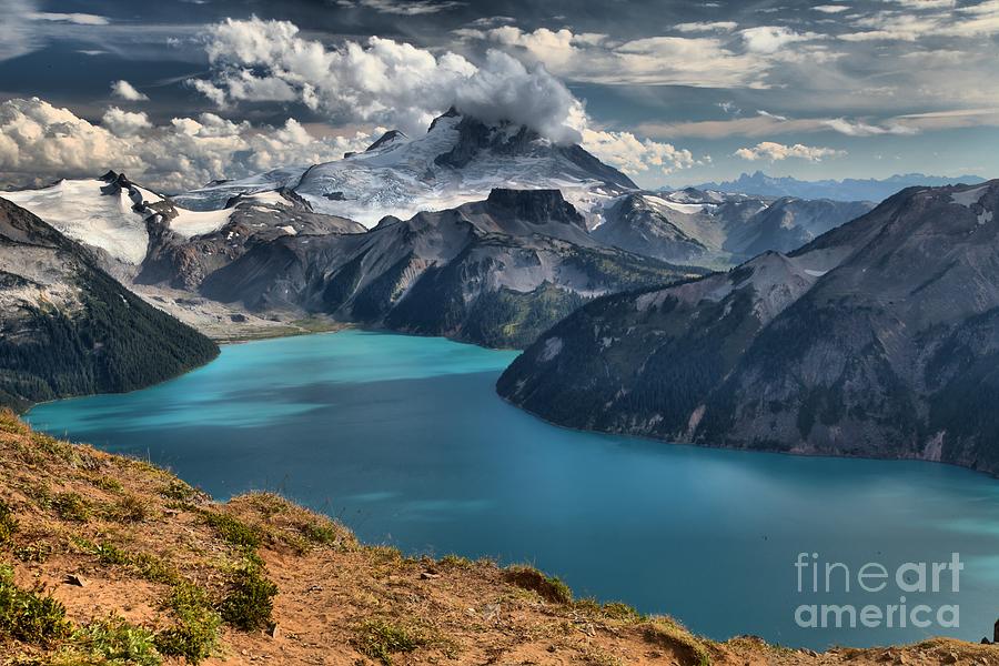 Garibaldi Lake Panorama Overlook Photograph by Adam Jewell