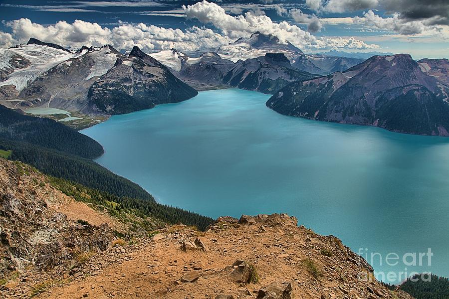 Garibaldi Mountains Cliffs And Glaciers Photograph by Adam Jewell
