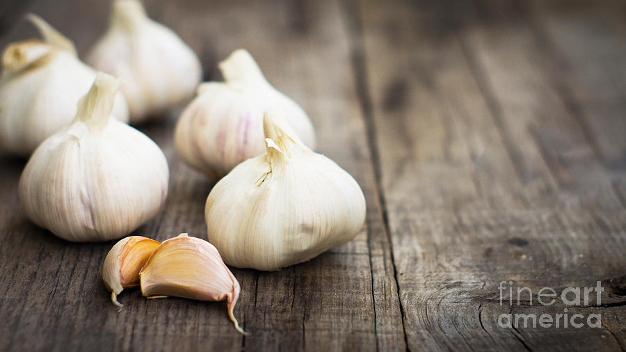 Garlic Cloves Photograph