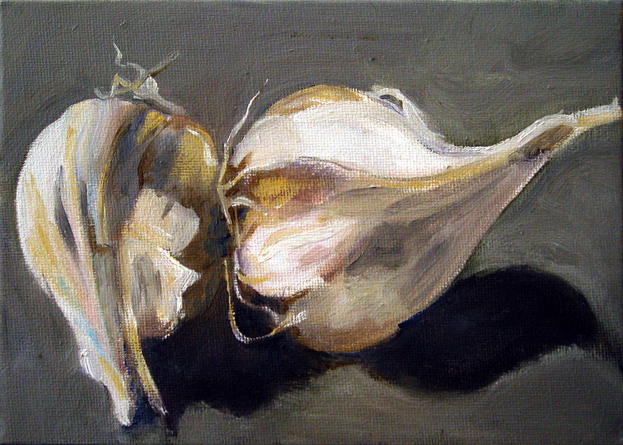 Garlic Painting by Sarah Lynch