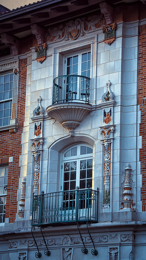 Garrison Hall Window UT Photograph by Joan Carroll