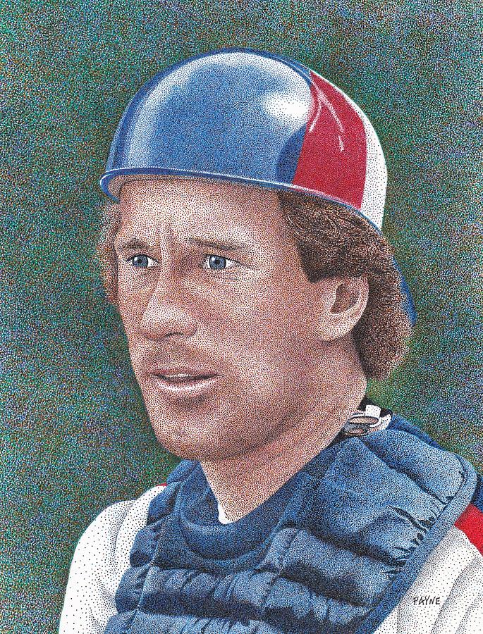 New York Mets Painting - Gary Carter by Rob Payne