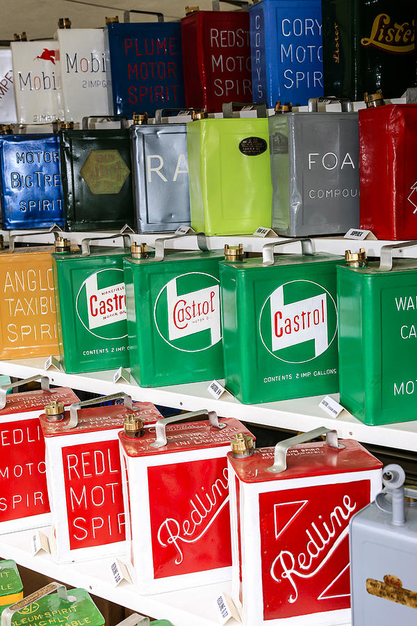 Gas Cans Photograph by Chris Smith