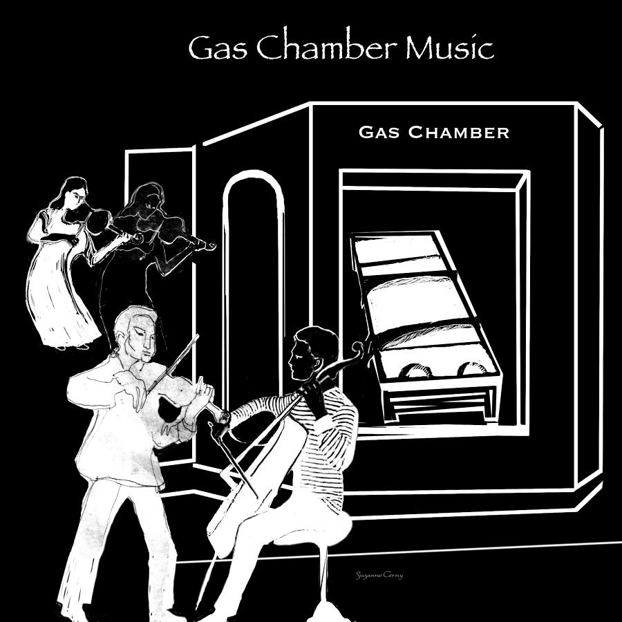 Gas Chamber Music Digital Art by Suzanne Giuriati Cerny