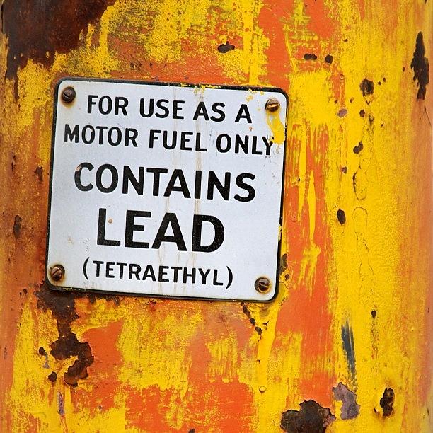 Sign Photograph - #gas by Kelly Hasenoehrl