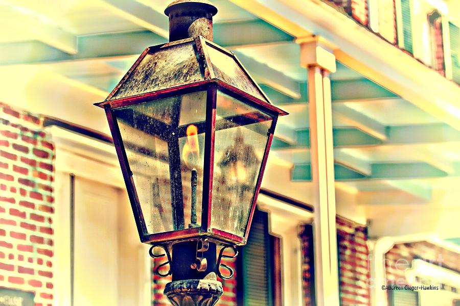 San Diego Photograph - Gas Light by Audreen Gieger