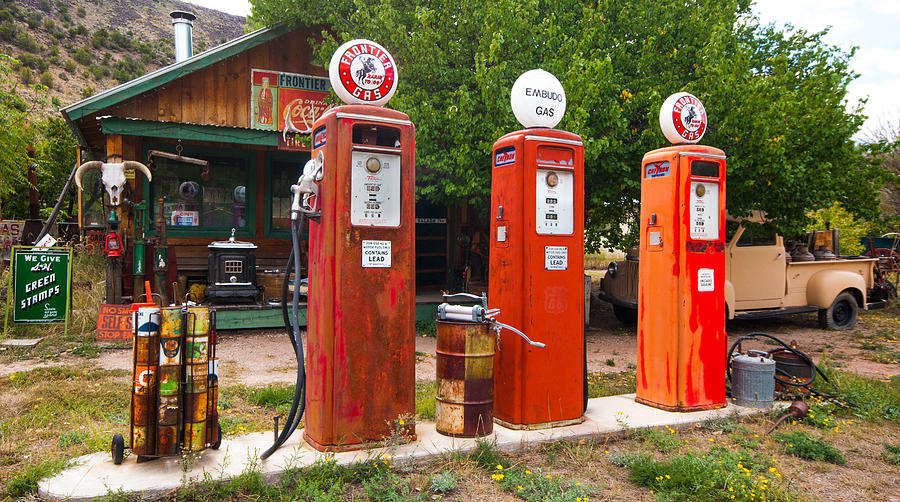 Gas Museum Embudo New Mexico Photograph by Jeff Black - Pixels